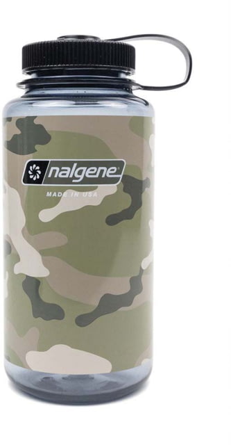 Nalgene Wide Mouth Bottle Sleeve 32 oz Camo Gray 32oz