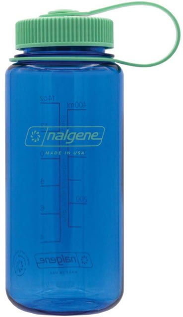 Nalgene Wide Mouth On The Fly Sustain Water Bottle 16 oz Cornflower Blue 16oz