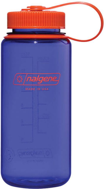 Nalgene Wide Mouth On The Fly Sustain Water Bottle 16 oz Periwinkle 16oz