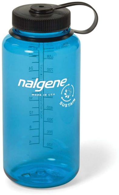 Nalgene Wide Mouth On The Fly Sustain Water Bottle 16 oz Slate 16oz