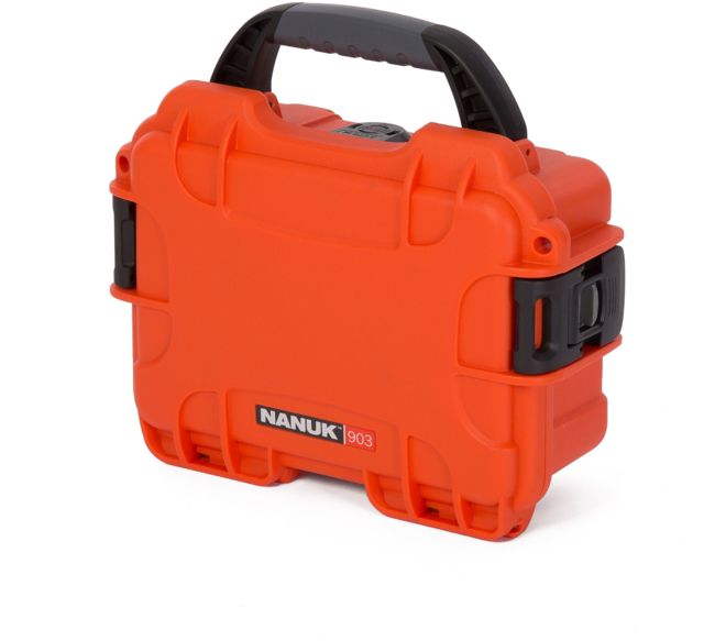 Nanuk 903 Hard Plastic Waterproof Case Orange
