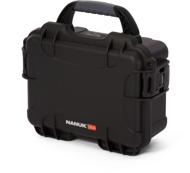 Nanuk 904 Protective Hard Case w/ Cubed Foam 10.2in Waterproof Black