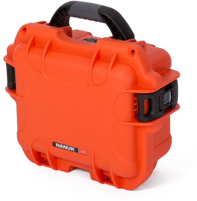 Nanuk 905 Water/Crush Proof Case w/FoamOrange