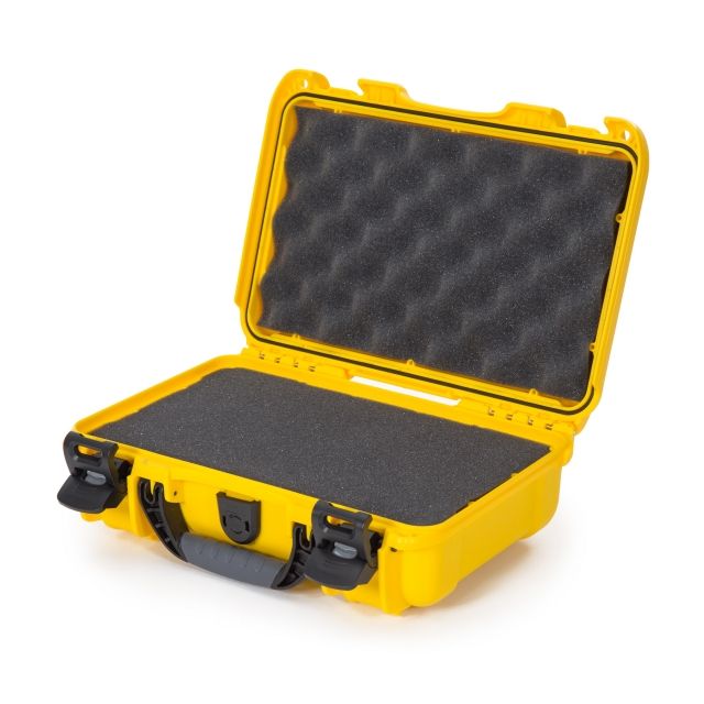 Nanuk 909 Protective Hard Case w/ Foam 12.6in Yellow Small