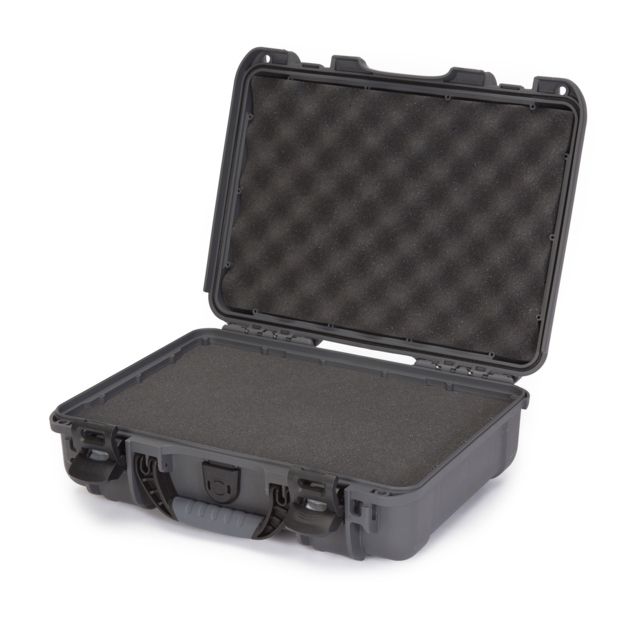Nanuk 910 Protective Hard Case 14.3in Waterproof w/ Foam Graphite