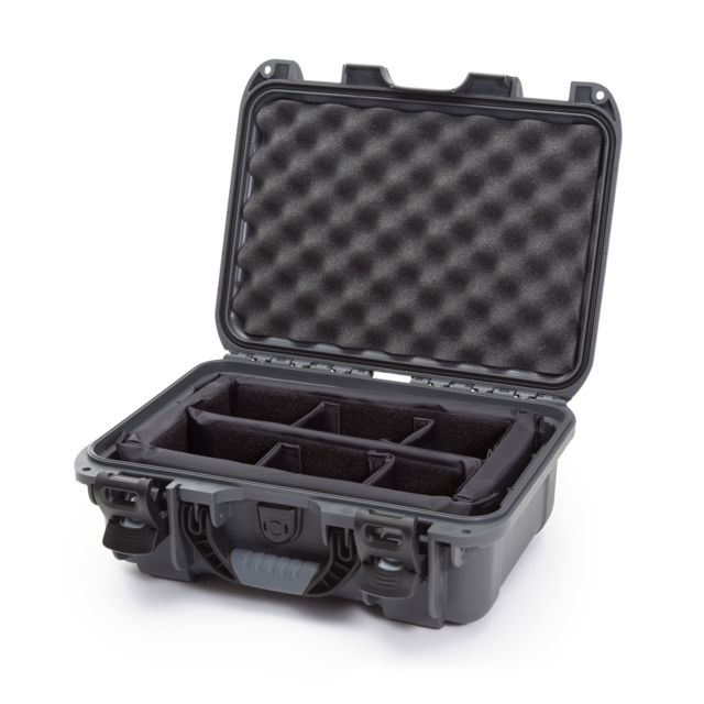 Nanuk 915 Case w/padded divider - Graphite
