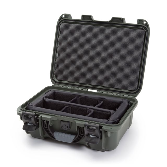 Nanuk 915 Case w/padded divider - Olive
