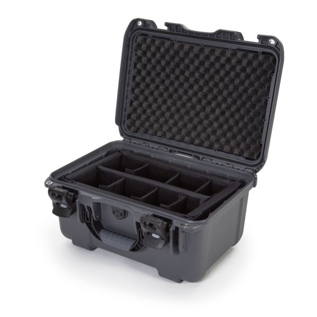 Nanuk Nanuk 918 Hard Case w/ Padded Divider Graphite