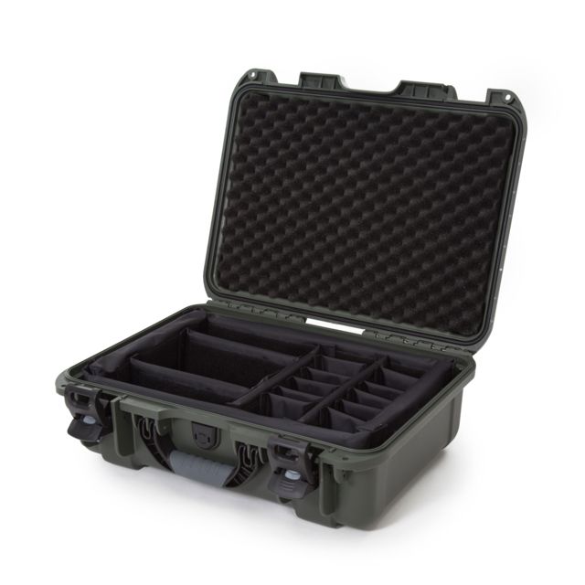 Nanuk 925 Case w/padded divider - Olive