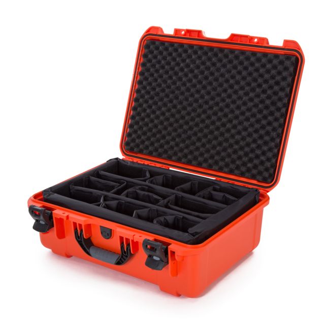 Nanuk 940 Case w/padded divider - Orange