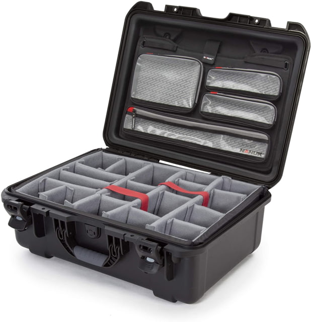 Nanuk 940 Case with Lid Organizer and Divider Black