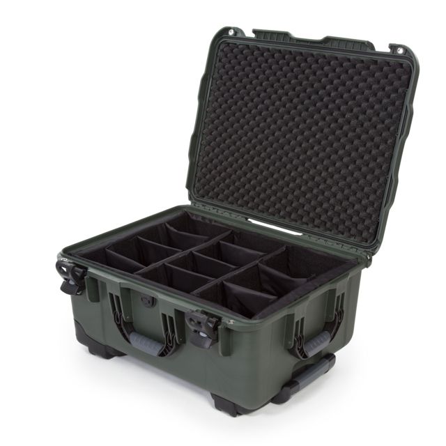 Nanuk 950 Nanuk Case w/ Padded Divider Olive