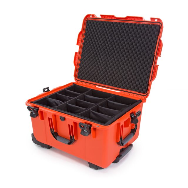 Nanuk 960 Hard Case w/ Padded Divider Orange