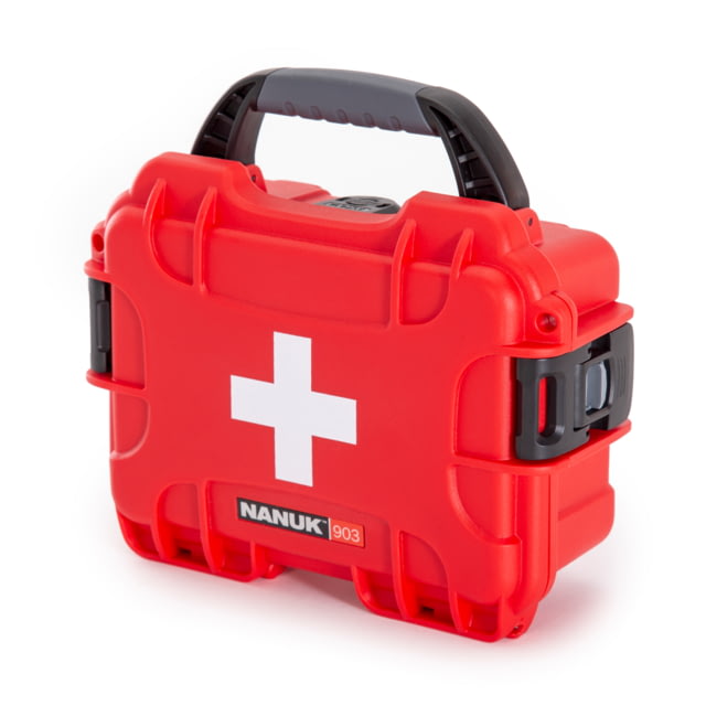 Nanuk Case 903 w/First Aid Logo Red Small