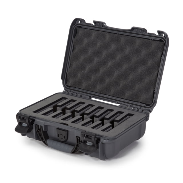 Nanuk Case 909 w/foam insert for 8 Knives Graphite Small