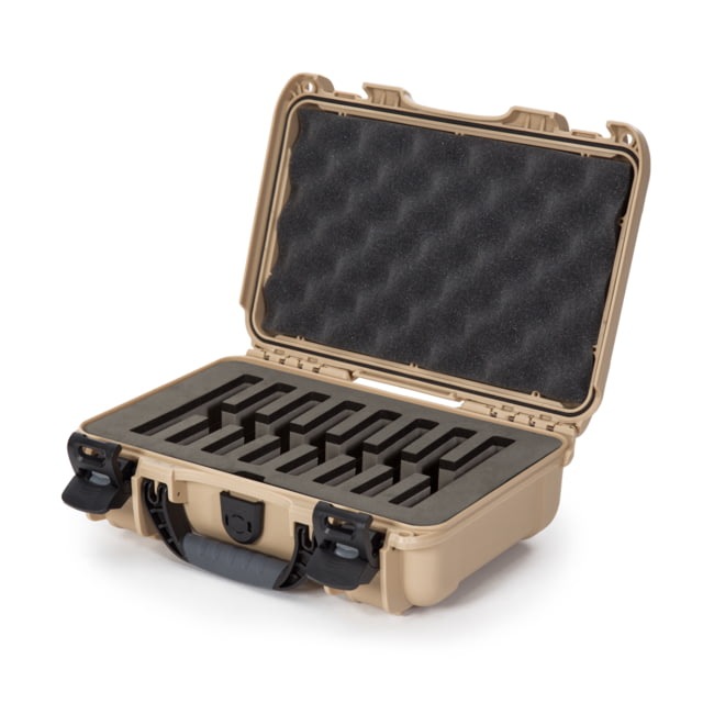 Nanuk Case 909 w/foam insert for 8 Knives Tan Small
