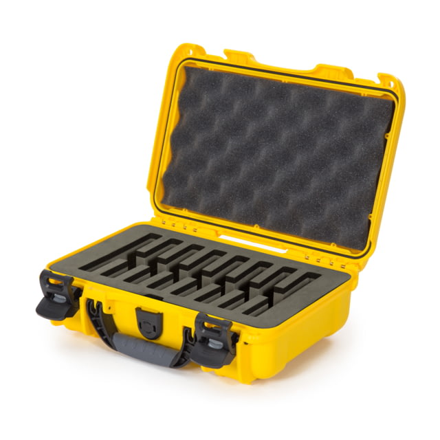 Nanuk Case 909 w/foam insert for 8 Knives Yellow Small