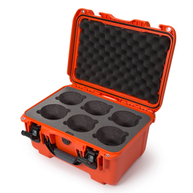 Nanuk Nanuk Case 918 w/foam insert for 6 Lens Orange Medium