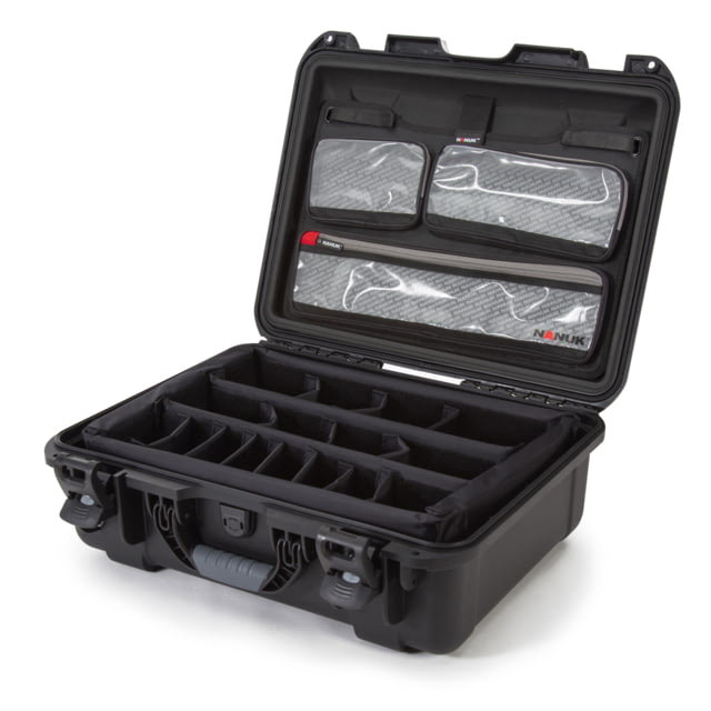 Nanuk Case 930 w/lid org. w/divider Black Large