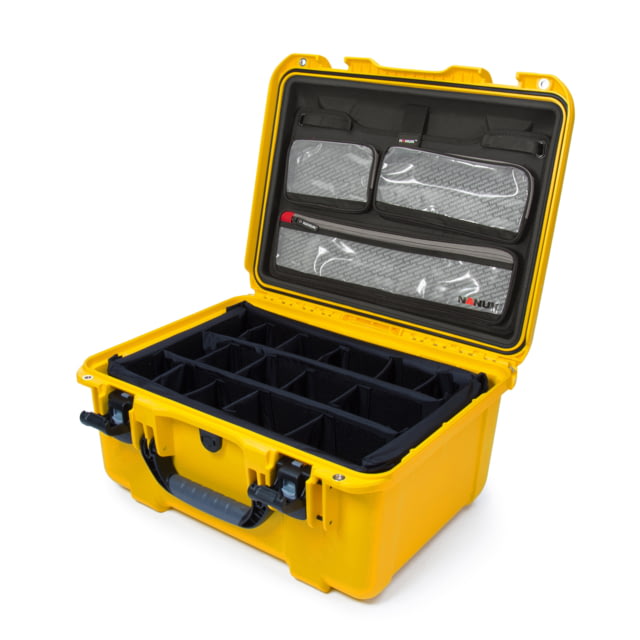 Nanuk Case 933 w/lid org./divider Yellow Large