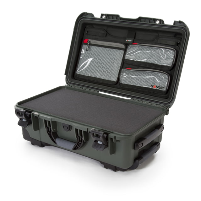 Nanuk Nanuk Case 935 w/lid org./foam Olive Large