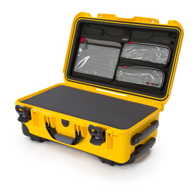 Nanuk Case 935 w/lid org./foam Yellow Large