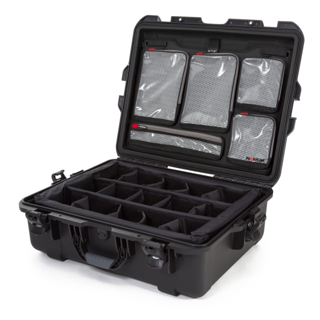 Nanuk Case 945 w/lid org./divider Black Large