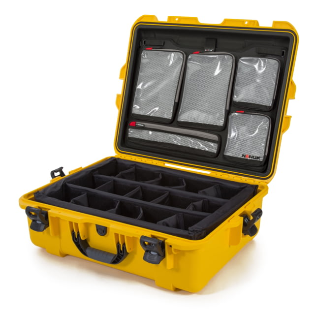 Nanuk Case 945 w/lid org./divider Yellow Large