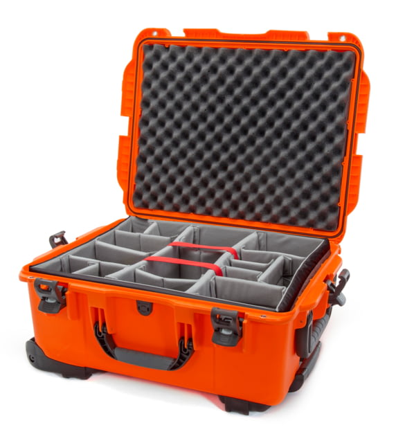 Nanuk Case 955 w/padded divider Orange Large