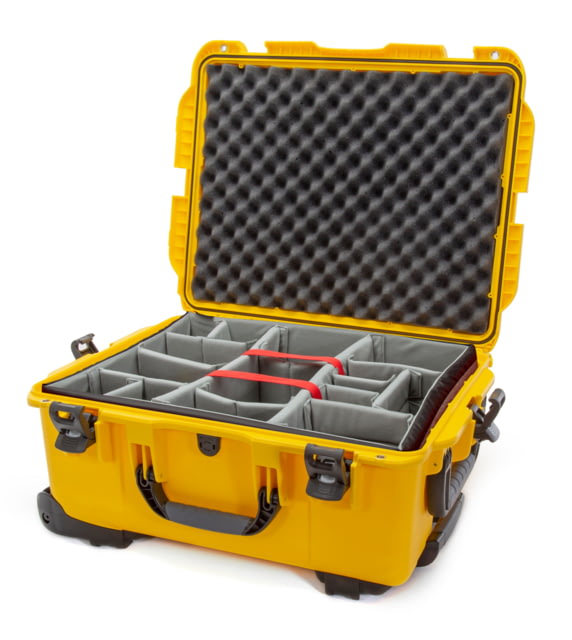 Nanuk Case 955 w/padded divider Yellow Large