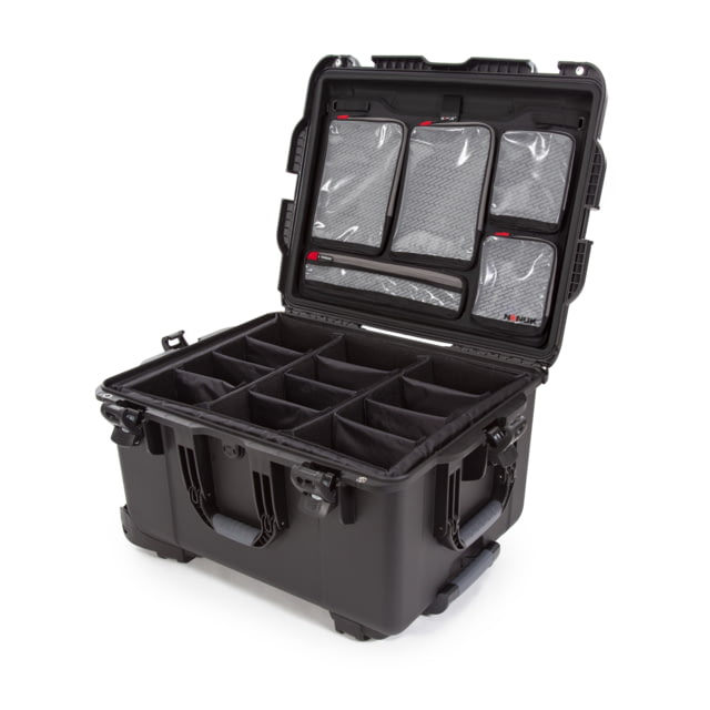 Nanuk Case 960 w/lid org. - w/divider Black Large