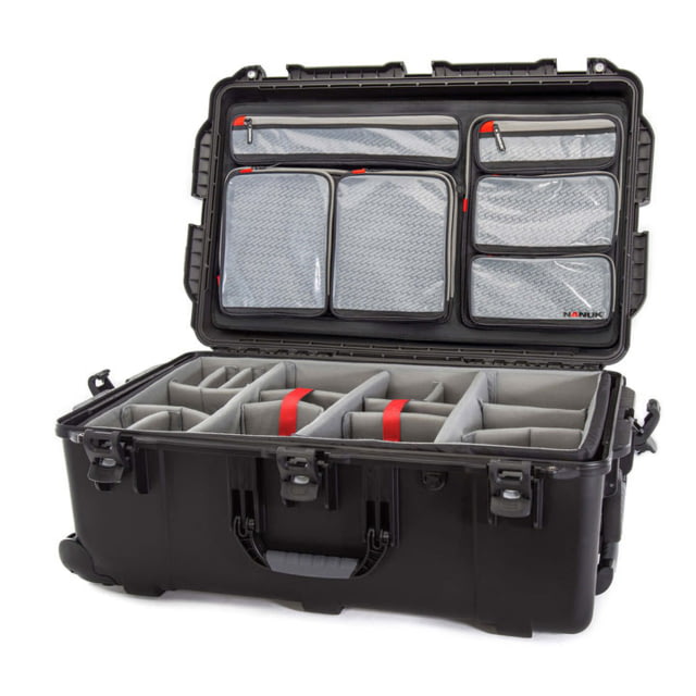 Nanuk Case 963 w/Lid Org w/Divider Black Large