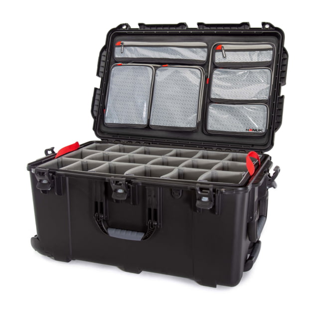 Nanuk Case 965 w/Lid Org w/ Divider Black Large