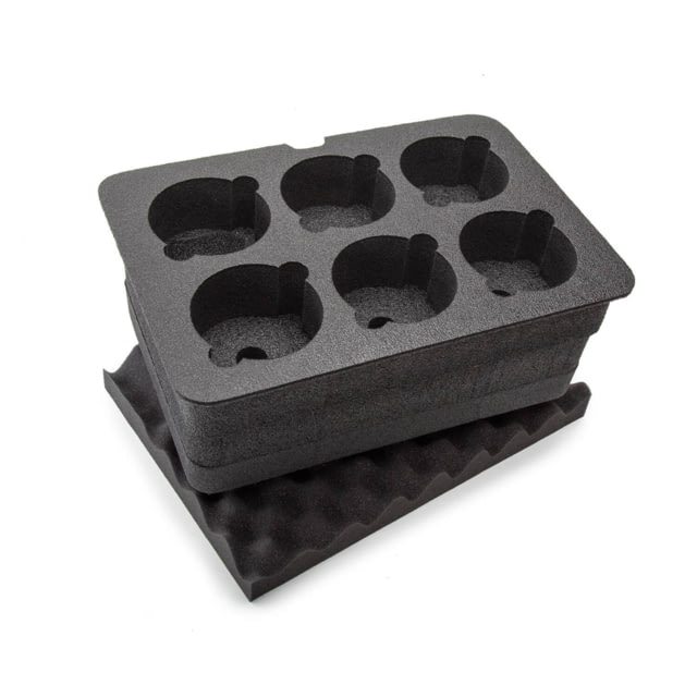 Nanuk Customized foam insert 918 for 6 Lens Medium