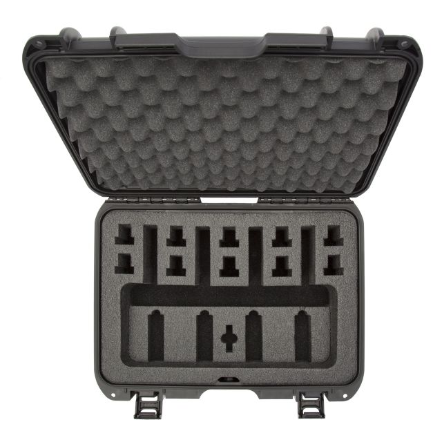 Nanuk Customized Foam Insert for 925 Nanuk Hard Case for 4UP Pistols Black