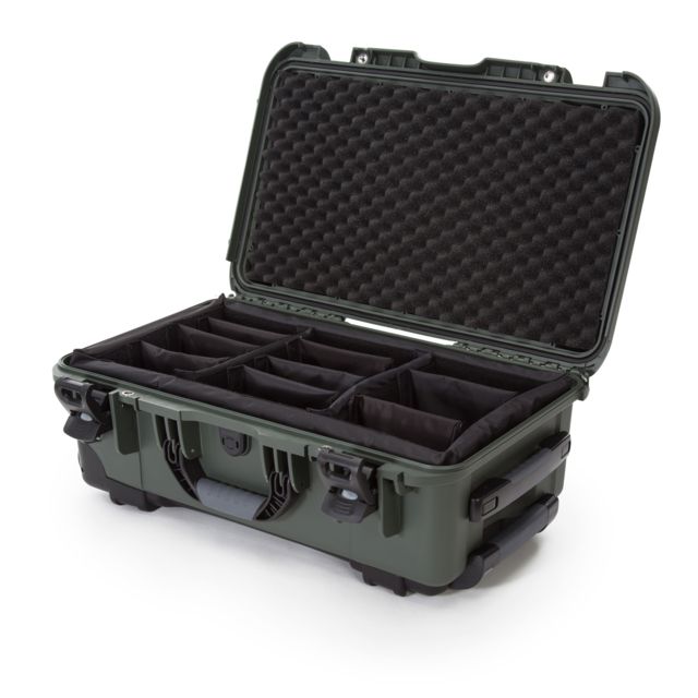 Nanuk 935 Protective Hard Case w/ Padded Divider 22in Olive