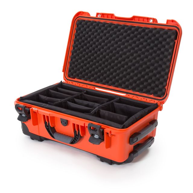 Nanuk 935 Protective Hard Case w/ Padded Divider 22in Orange