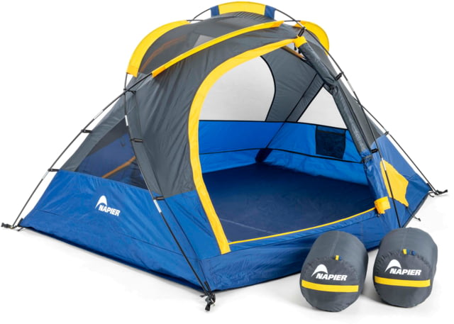Napier Lite Pack Tent Blue/Gray/Yellow 7.3ft x 6.8ft