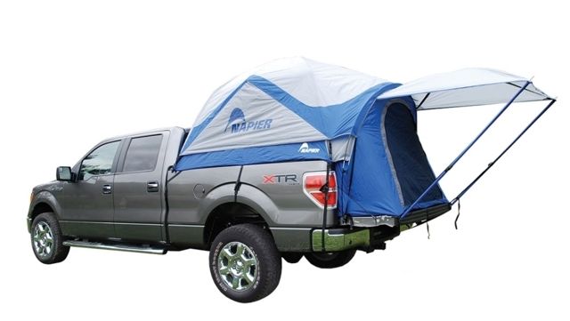 Napier Sportz Truck Tent 57 Series Full Size Long Bed 8-8.2 ft Blue/Gray