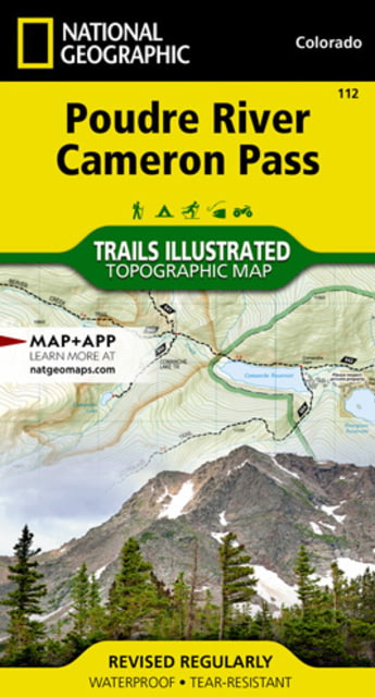 National Geographic Poudre River/cameron Pass #112
