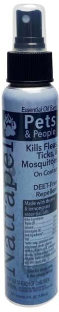 Natrapel Essential Oil Insect Repellent for Pets and People Uncarded Purple