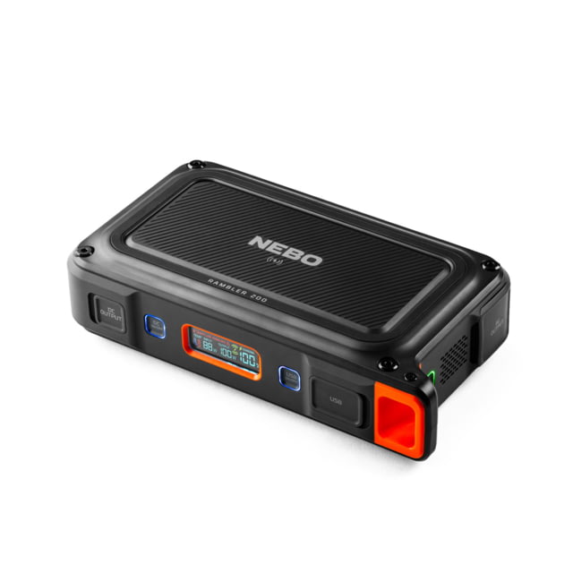 Nebo Nebo Rambler 200 Portable Power Station Black