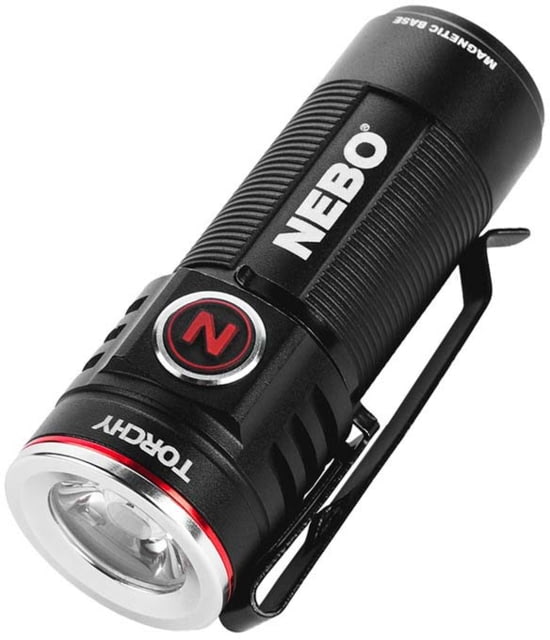 Nebo Redline Torchy LED Flashlight Lithium Ion White 1000 Lumens Black