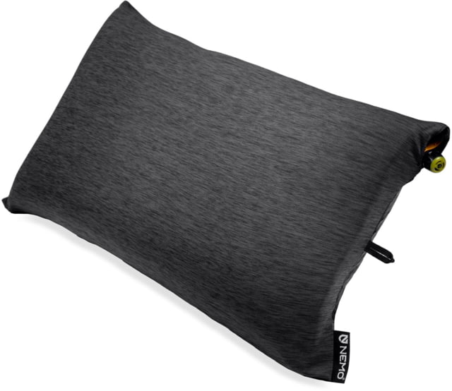 NEMO Equipment 2025 Fillo Wide Camping Pillow Black Pearl / Birch Bud Wide