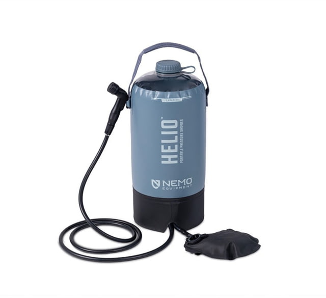 NEMO Equipment 2025 Helio Pressure Shower Fortress / Silt / Black