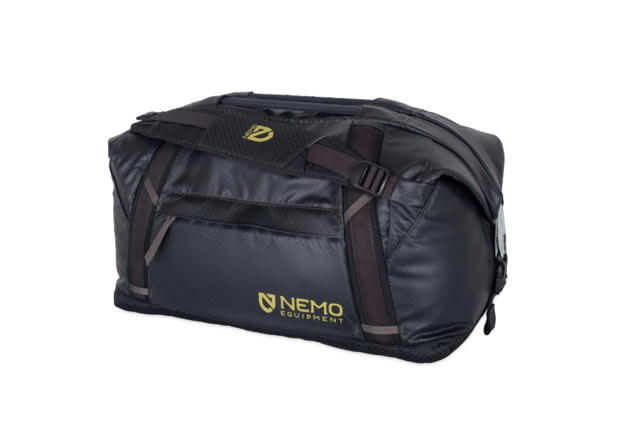 NEMO Equipment Double Haul Convertible Duffel Bag 30L Black