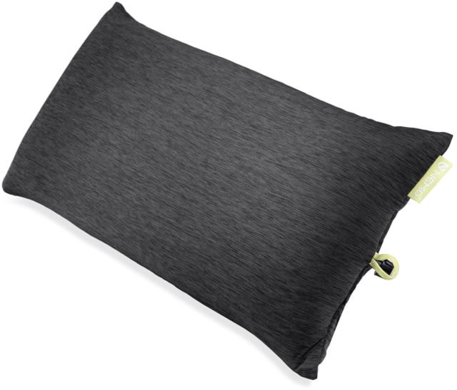 NEMO Equipment Fillo Elite Wide Ultralight Backpacking Pillow Black Pearl / Citron