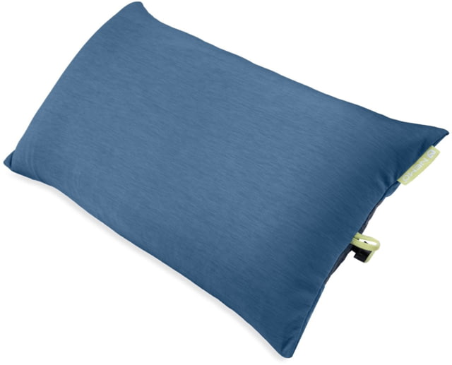 NEMO Equipment Fillo Elite Wide Ultralight Backpacking Pillow Blue Horizon / Citron