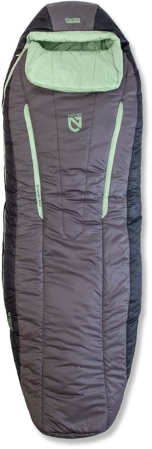 NEMO Equipment Forte Endless Promise 35 Sleeping Bag - Women's Plum Gray/Celadon Green Long