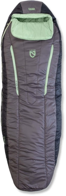 NEMO Equipment Forte Endless Promise 35 Sleeping Bag – Women’s Plum Gray/Celadon Green Regular